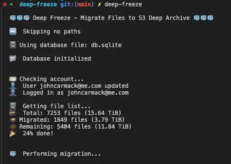 Deep Freeze